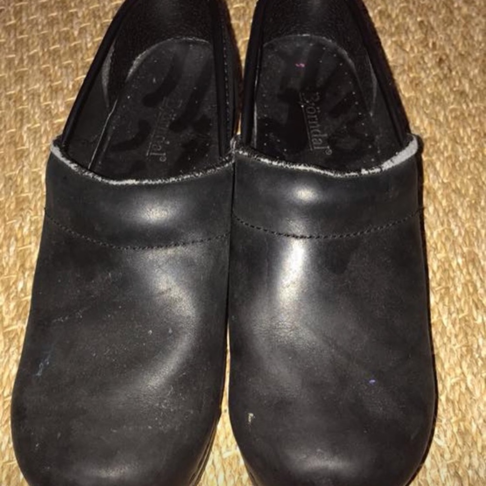 Dansko clog side 8
